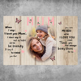 Personalized Poster - Love you, Mum